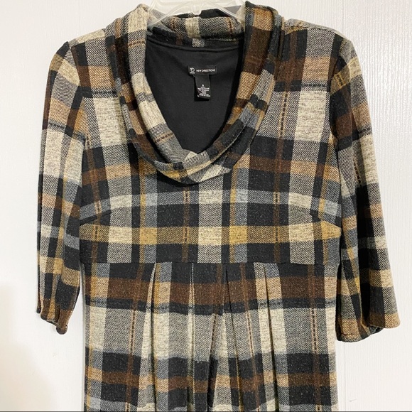 New Directions Plaid Dress - Picture 3 of 7